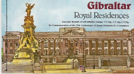 Sellos: GIBRALTAR CARNET  N&ordm; 376 - Foto 1