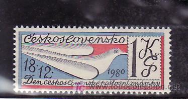 Timbres: CHECOSLOVAQUIA 2420 SIN CHARNELA, DIA DEL SELLO,
