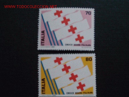 Selos: ITALIA N&ordm; YVERT 1423/4   A&Ntilde;O 1980