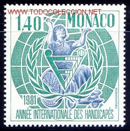 Sellos: MONACO 1981 1276 DISMINUIDOS 1v - Foto 1