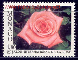 Sellos: MONACO 1981 1297 FLORES 1v - Foto 1