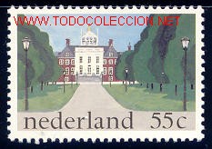 Sellos: HOLANDA 1981 1155 PALACIO 1v - Foto 1
