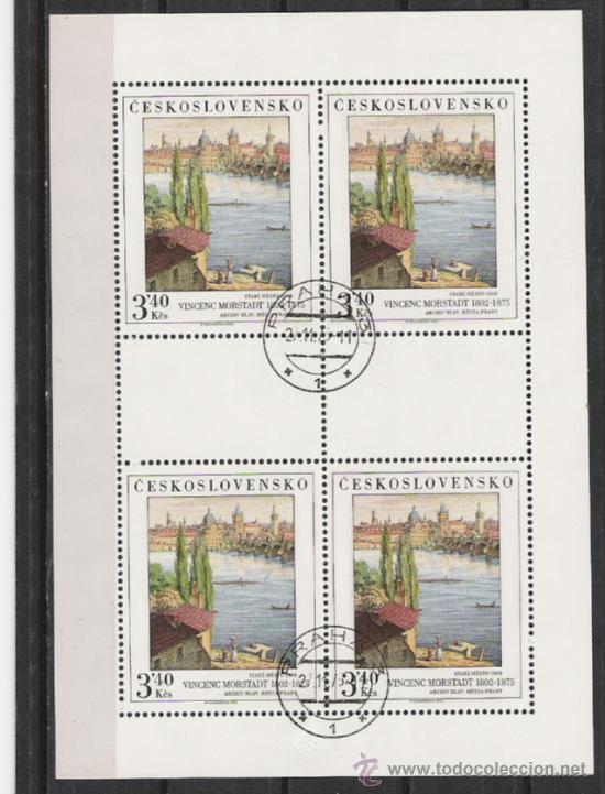 Sellos: CHECOSLOVAKIA HOJA BLOQUE - Foto 1