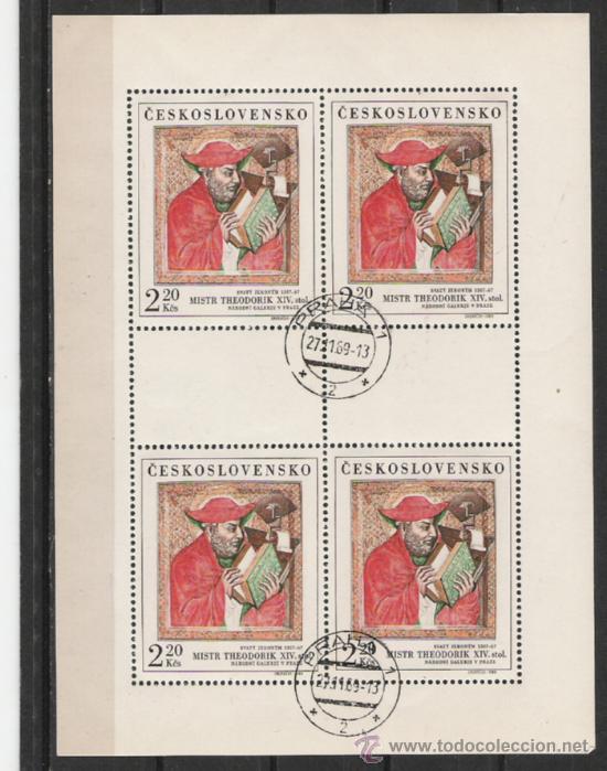 Sellos: CHECOSLOVAKIA HOJA BLOQUE - Foto 1