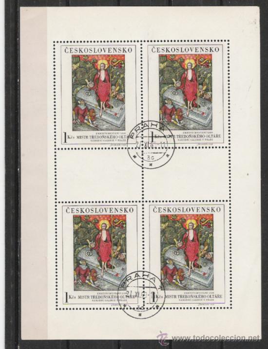 Sellos: CHECOSLOVAKIA HOJA BLOQUE - Foto 1