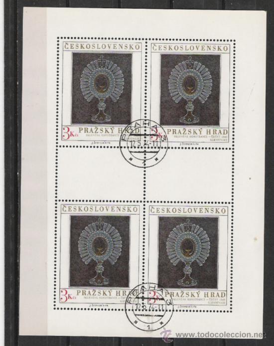 Sellos: CHECOSLOVAKIA HOJA BLOQUE - Foto 1