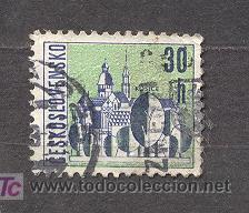Sellos: CHECOSLOVAKIA, USADO - Foto 1