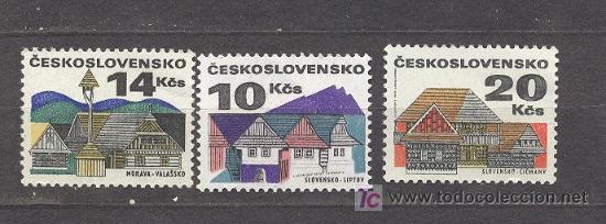 Sellos: TCHECOSLOVAKIA, LOTE DE 3 SELLOS - Foto 1