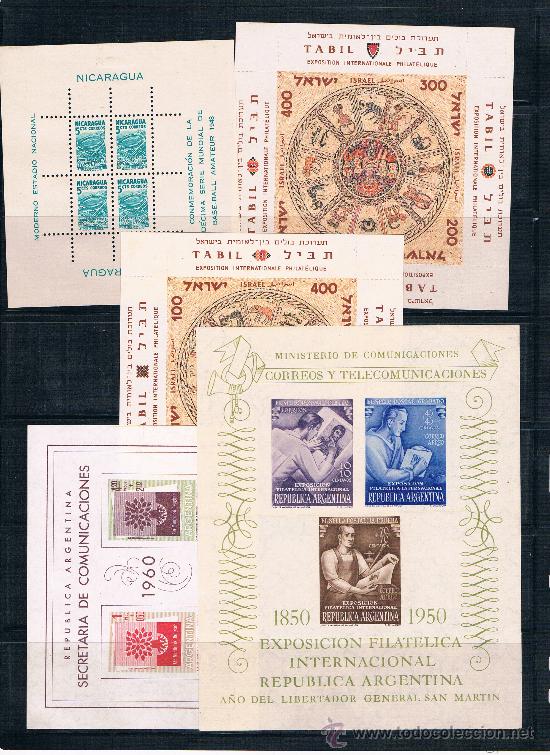 Sellos: Hojas Bloques - Foto 1