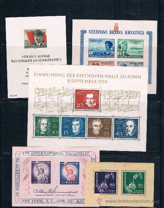 Sellos: Hojas Bloques - Foto 3
