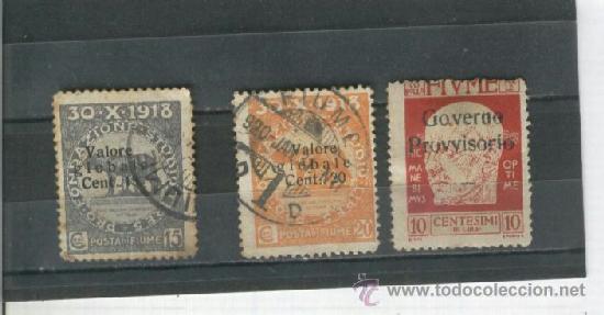 Stamps: SELLOS ANTIGUOS ITALIA PAISES EXOTICOS EN EUROPA FIUME SOBRECARGA