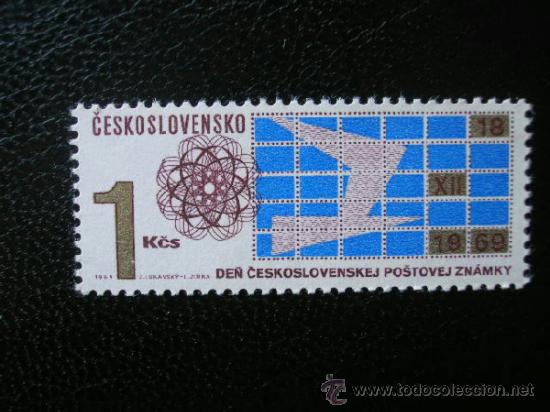 Stamps: Checoslovaquia 1969 Ivert 1761 *** D&iacute;a del Sello