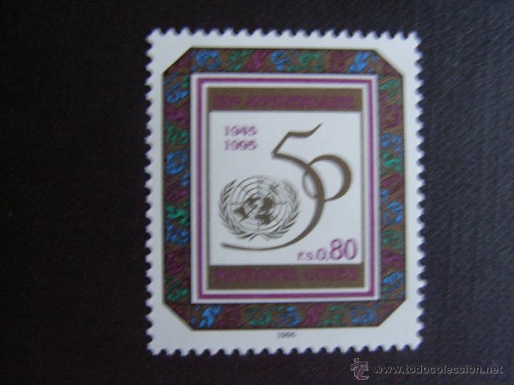 Sellos: NACIONES UNIDAS GINEBRA, N&ordm; YVERT 281*** A&Ntilde;O 1995. 50 ANIVERSARIO DE LA ONU