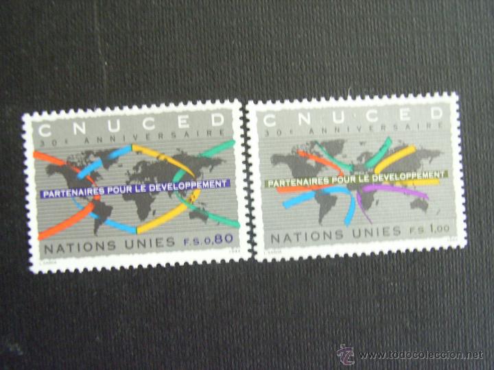 Sellos: NACIONES UNIDAS GINEBRA, N&ordm; YVERT 279/0*** A&Ntilde;O 1994. 30 ANIVERSARIO DE LA CNUCED
