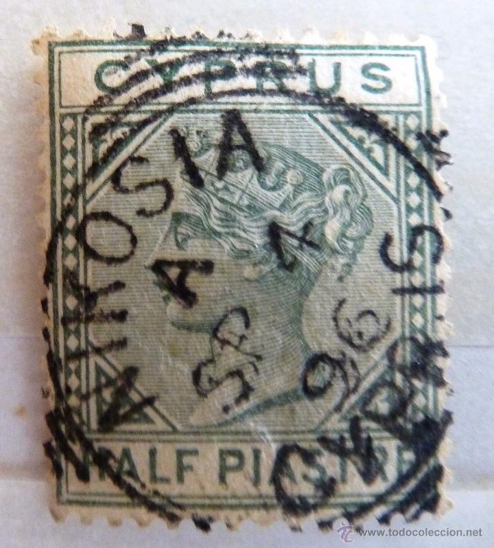 Sellos: SELLOS CHIPRE 1882. USADO. - Foto 1