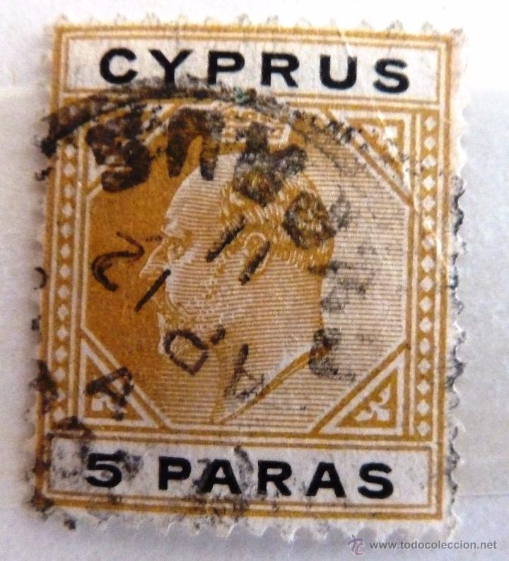 Sellos: SELLOS CHIPRE 1907. USADO. - Foto 1
