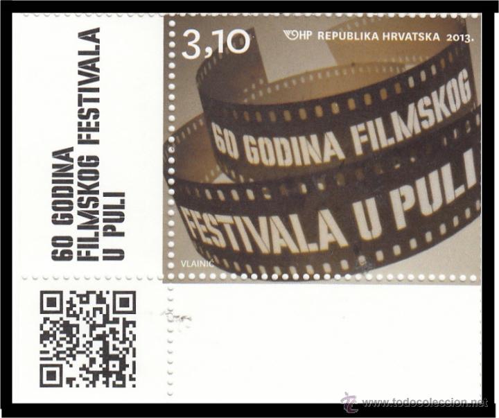 Sellos: CROACIA 2013 - FESTIVAL DE CINE - 1 SELLO