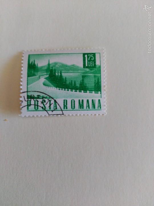 Sellos: 1 valor, Posta Romana, usado. - Foto 1