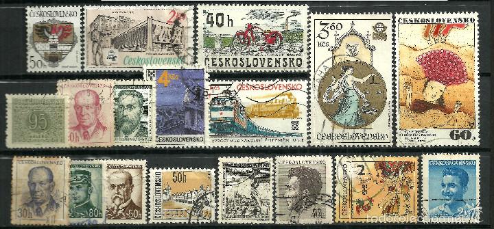 Sellos: LOTE DE SELLOS DE CHECOSLOVAKIA - Foto 1