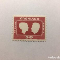 Sellos: GROENLANDIA 1967 BODAREAL YVERT 59**. Lote 62284588