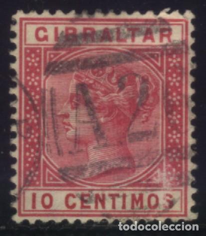 Sellos: S-00462- GIBRALTAR. 10 CENTIMOS. - Foto 1