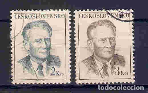 Sellos: Novotny, Antonin; presidente (1957/68) de Checoslovaquia. sellos del a&ntilde;o 1967
