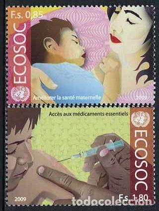 Sellos: NACIONES UNIDAS (SEDE GINEBRA) - ECOSOC (2009) **