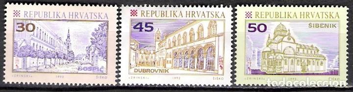 Sellos: CROACIA 1992 - USADO - Foto 1