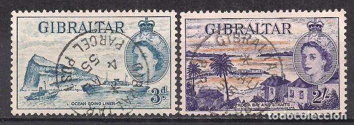 Sellos: GIBRALTAR 1953 - USADO - Foto 1