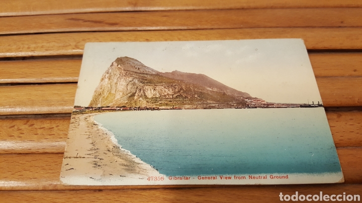 Sellos: POSTAL CIRCULADA DE GIBRALTAR A MADRID 1908 - Foto 2