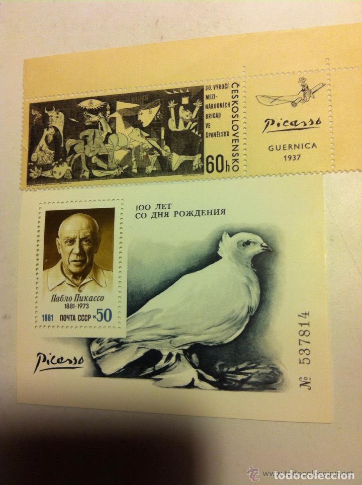 Sellos: picasso - 2 sellos - Foto 1