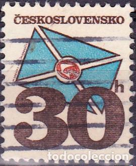 Selos: 1974 - CHECOSLOVAQUIA - EMBLEMAS POSTALES - YVERT 2074