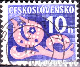 Stamps: 1972 - CHECOSLOVAQUIA - FLORES ORNAMENTALES - PORTES DEBIDOS - YVERT T 103