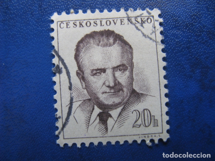 Sellos: checoslovaquia, 1953 gottwald, Yvert 713