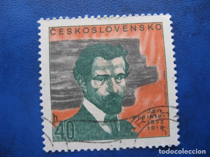 Selos: checoslovaquia, 1972 personajes celebres, Yvert 1929