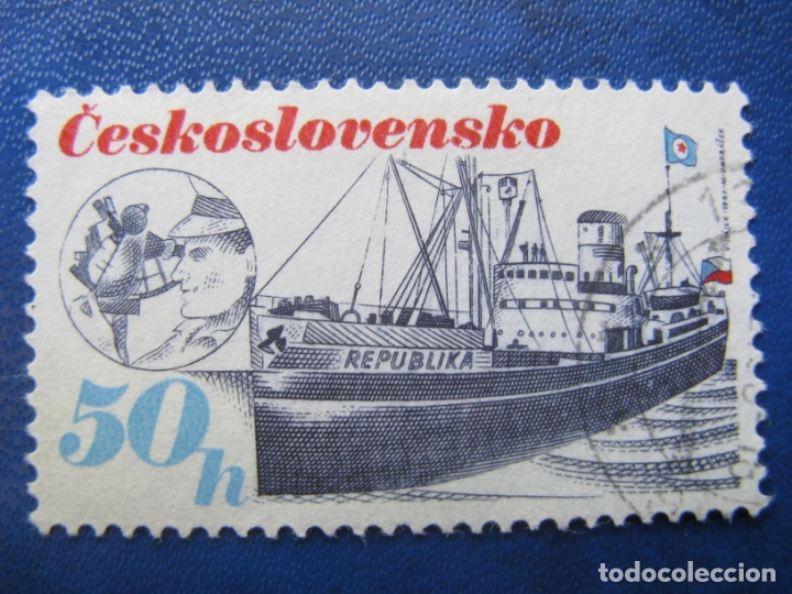 Timbres: checoslovaquia, 1989 barcos