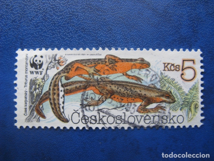 Selos: checoslovaquia, 1989 fauna