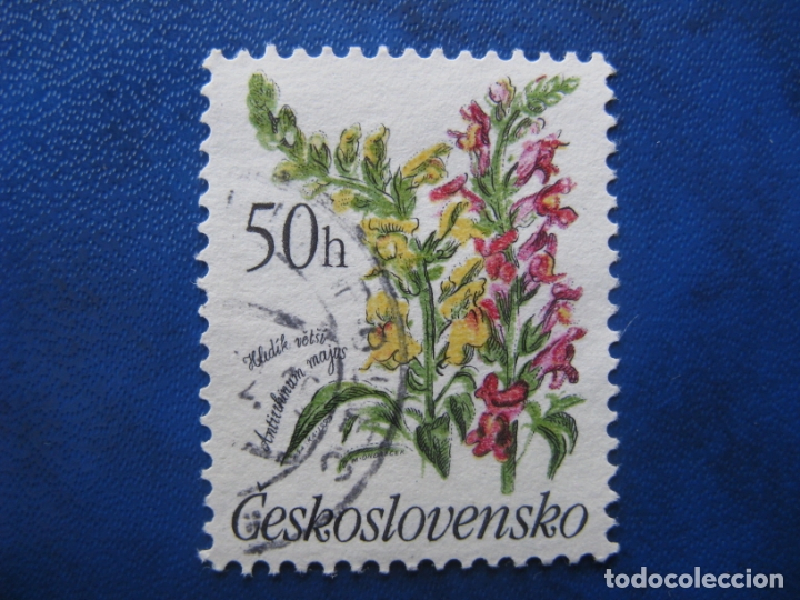 Selos: checoslovaquia, 1990 flores