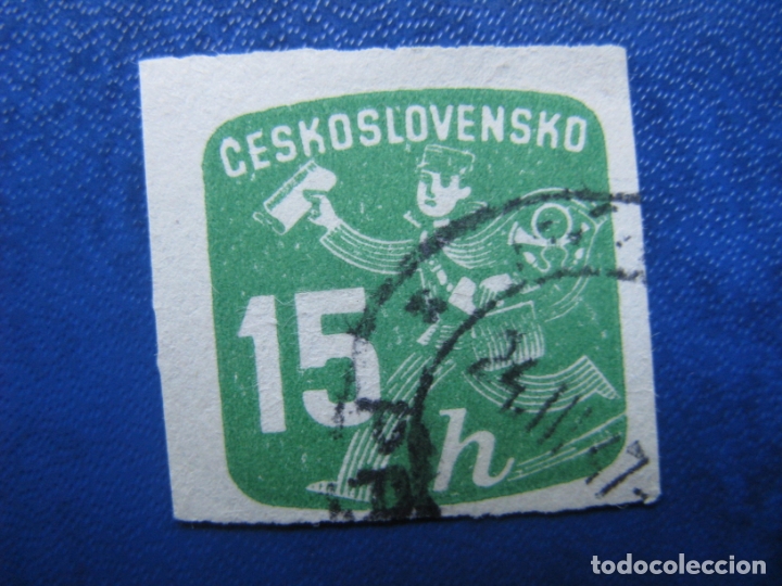 Selos: checoslovaquia, 1945 Yvert 28 journaux