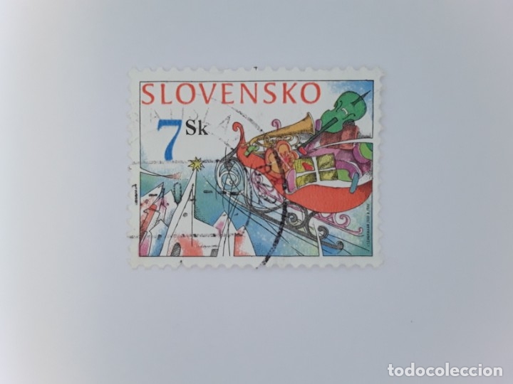 Sellos: SLOVENSKO SELLO USADO - Foto 1