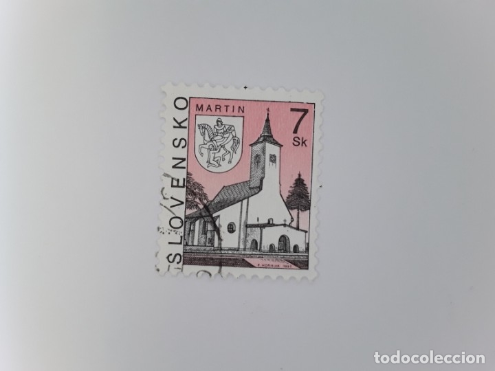 Sellos: SLOVENSKO SELLO USADO - Foto 1