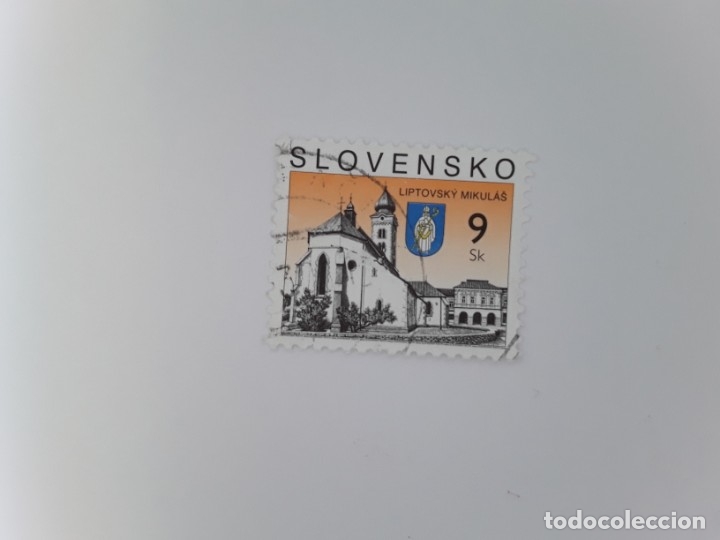 Sellos: SLOVENSKO SELLO USADO - Foto 1