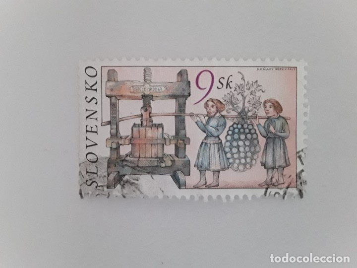 Sellos: SLOVENSKO SELLO USADO - Foto 1