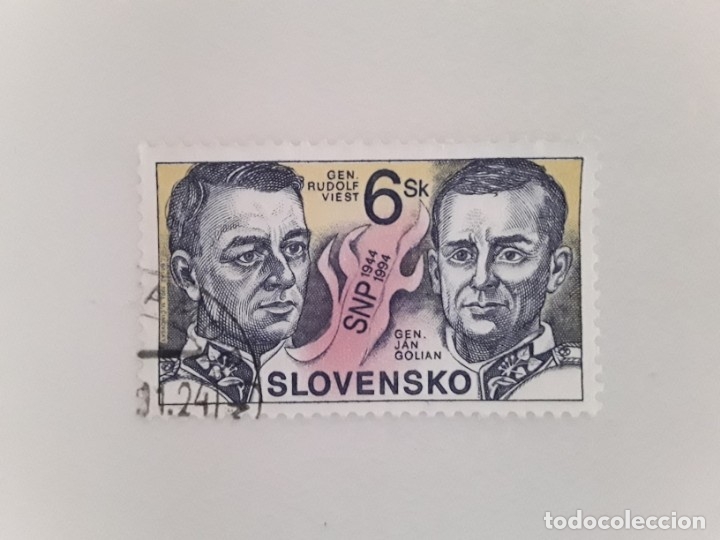 Sellos: SLOVENSKO SELLO USADO - Foto 1