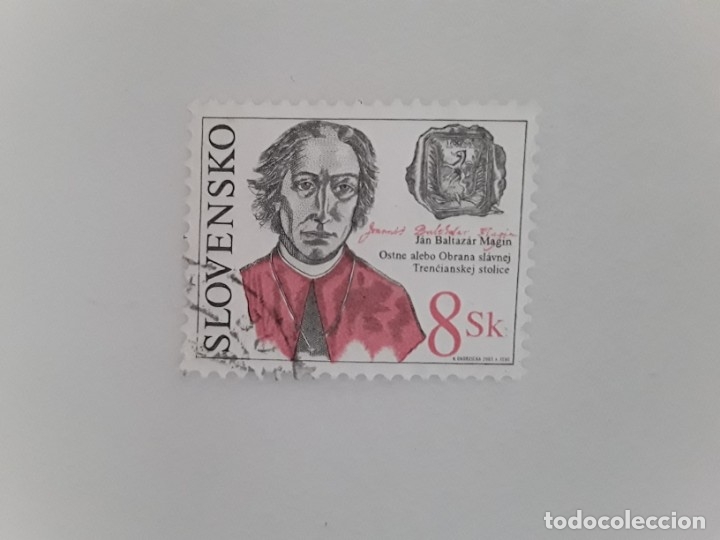 Sellos: SLOVENSKO SELLO USADO - Foto 1
