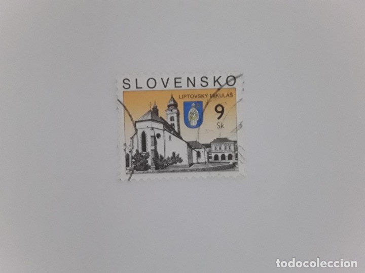 Sellos: SLOVENSKO SELLO USADO - Foto 1