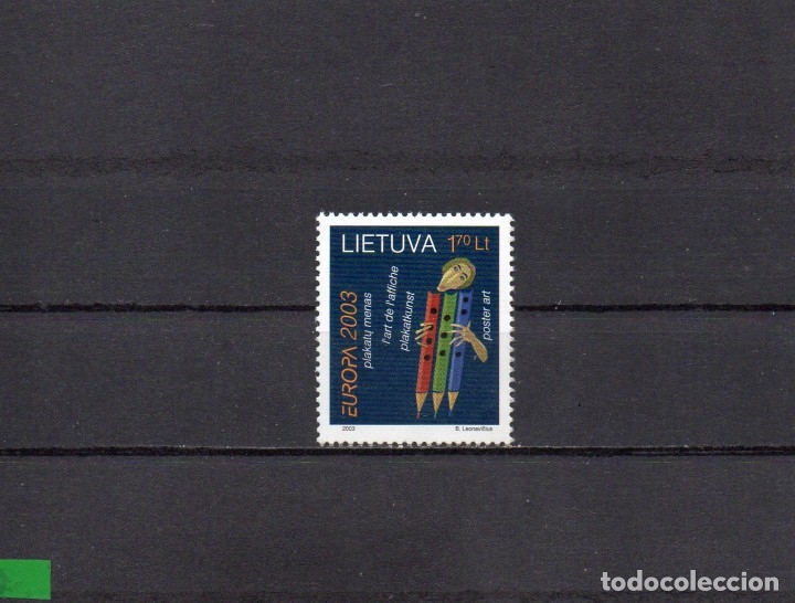 Sellos: LITUANIA 2003, YVERT 714, MNH-SC - Foto 1