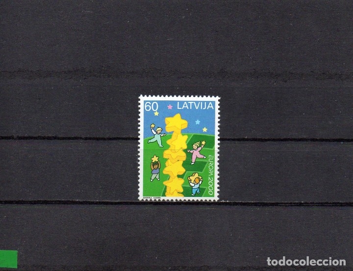 Sellos: LETONIA 2000, YVERT 490, MNH-SC - Foto 1