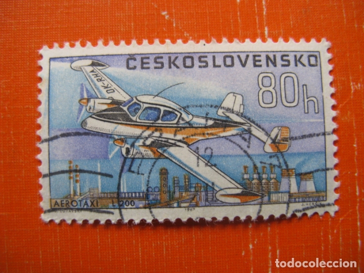 Selos: checoslovaquia 1967, aviones, Yvert 1610
