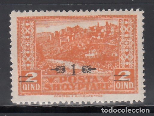 Stamps: ABANIA, 1924 YVERT N&ordm; 135  /*/